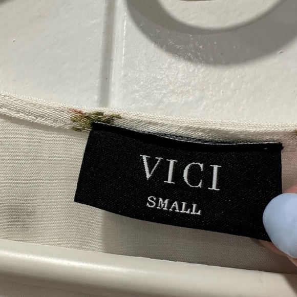 Vici Palm Tree Prints Short-Sleeve Casual Tunic - Picture 4 of 5